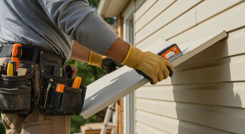 Products For Vinyl Siding Installations in use